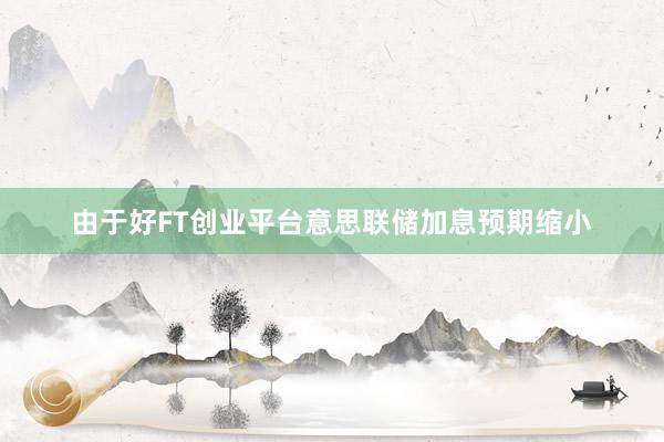 由于好FT创业平台意思联储加息预期缩小